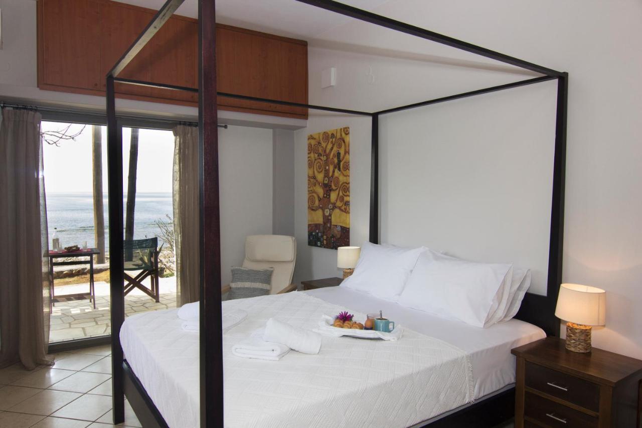 הוילה אגיוס ניקולאוס Bostani Seaside House Mani מראה חיצוני תמונה